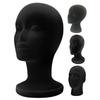 Durable Mannequin Head Foam Black Velvet Mannequin Manikin Head Wig Display Cosmetology Beauty Display Model Styling Tools