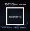 LED Integrated Ceiling Panel Light, 600x600, Recessed Flat Light for Office, Kitchen, Gypsum Board Clip-In