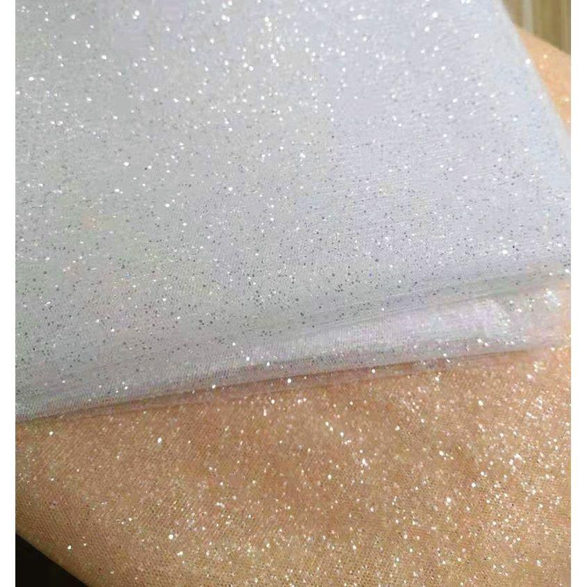 The Fabric Is Made of Shiny Sequin and Slightly Stiff It Can Be Used for Wedding Dresses Formal Gowns and Designer Clothing