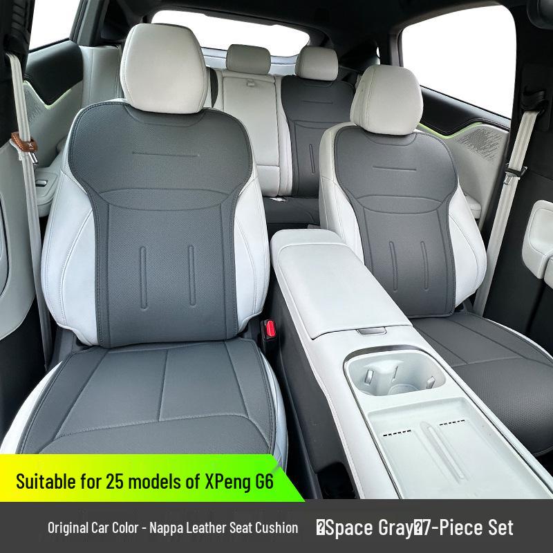 Xiaopeng G6 All-Season Seat Covers: Universal Fit for 25 Models, Interior Enhancements, Full Set. Xiaopeng G6