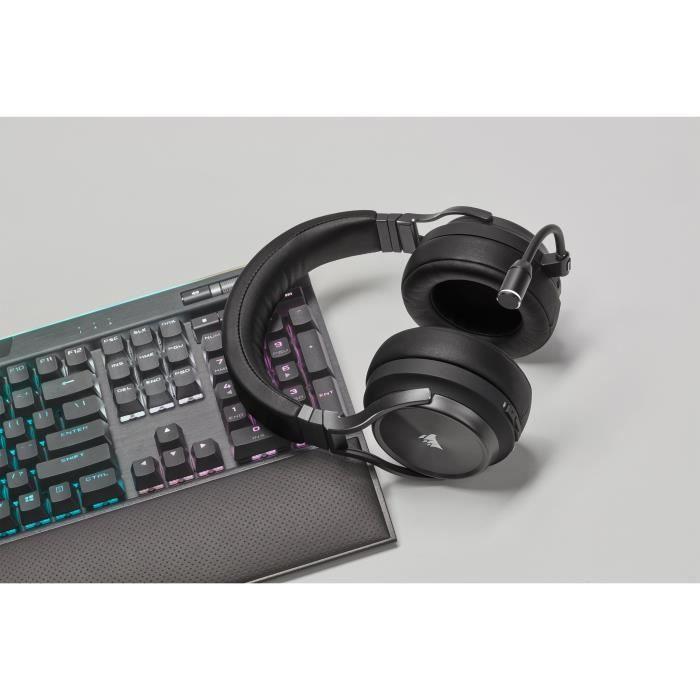Casque Gamer CORSAIR VIRTUOSO Rgb Wireless XT - Ardoise (CA-9011188-EU)