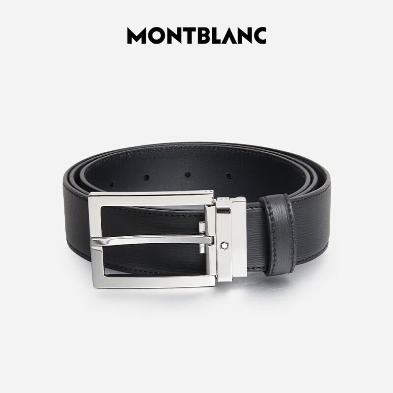 Montblanc 35mm Automatic Buckle Belt & Meisterstück 146 Pen Set