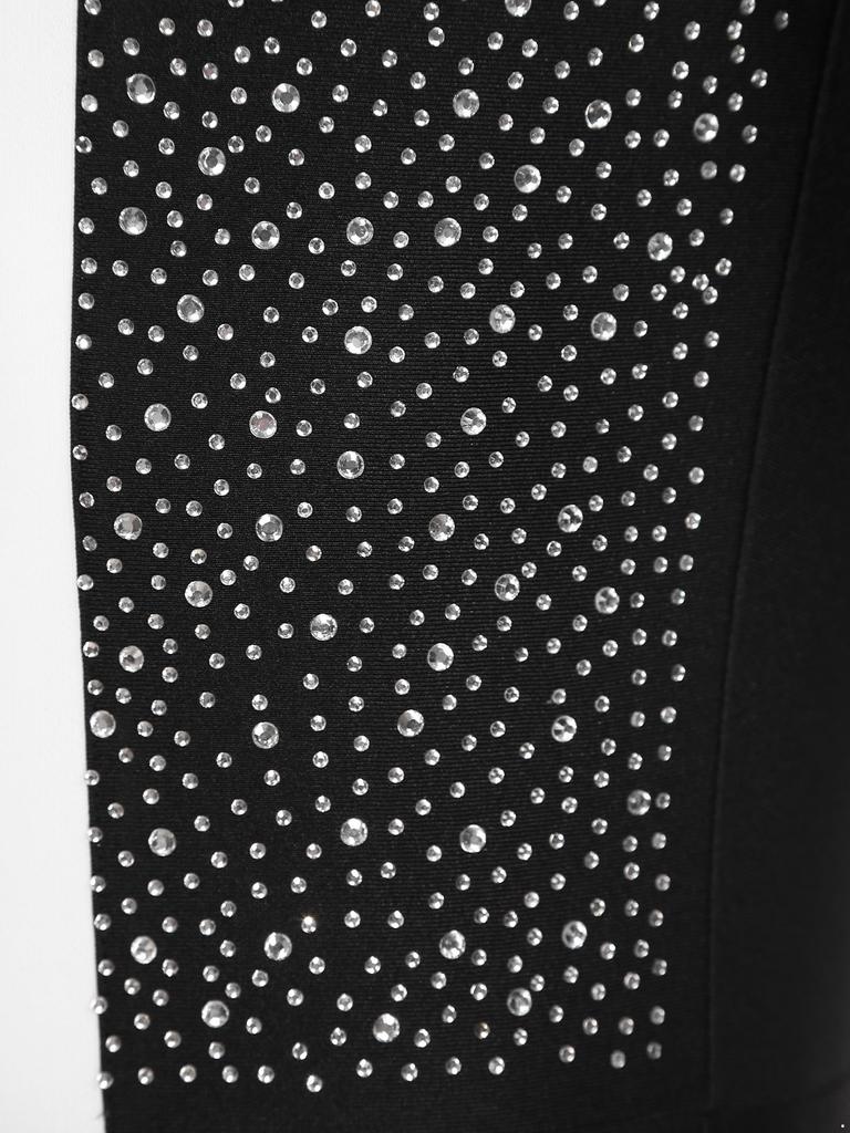 Justaucorps Danse Homme - Body Manches Longues Strass - Tango Chacha Latin Jazz