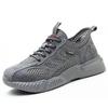 Unisex Summer Breathable Mesh Steel Toe Safety Shoes Comfortable Lightweight Work Sneakers For Men And Women