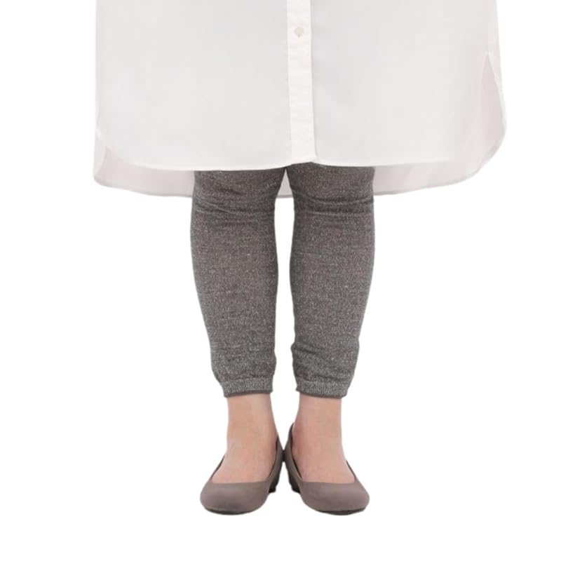 

[M&M SOCKS Co.,LTD] leggings ladies silk organic cotton made in Japan 10 minute length silk cotton cotton tights spats pants underwear Cold relief