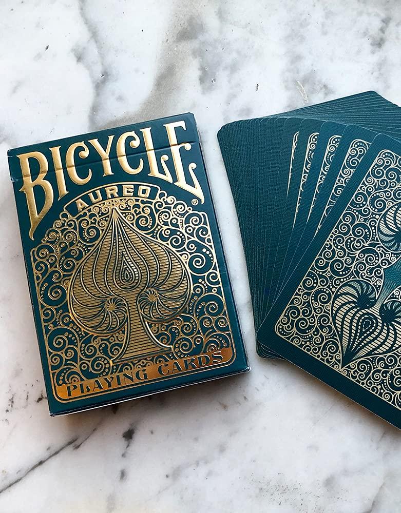 Playing Card Bicycle Aureo PC808AUR