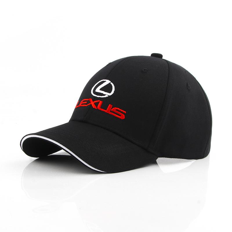 For Lexus Fsport RX330 IS250 Ct200h Fashion Embroidery Baseball Hat Car Trucker Outdoor Sport Running Adjustable Baseball Cap