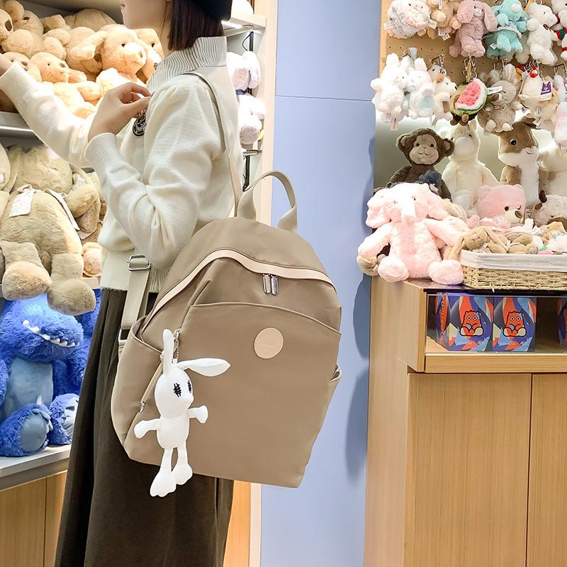 New commuter women's schoolbag design niche women's travel backpack college student casual mini backpack