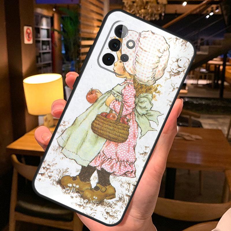 Sarah Kay pattern Phone Case For Samsung A51 A71 A50 A70 A13 A23 A33 A53 A12 A22 A32 A42 A52 A54 A34 A14 Cover