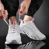 Men Women Fashion Blade Shoes Knitted Mesh Sneakers Light Breathable Casual Sneakers for Running Outdoor Sports Shoes