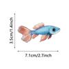 50PCS Goldfish Stickers PET Fish Aesthetic Sticker Tropical Marine Life Ocean Decals Waterproof Vinyl Stickers for Laptop Phone