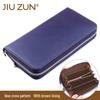 Straw Pattern Microfiber Leather Wallet for Men and Women - Customizable Design