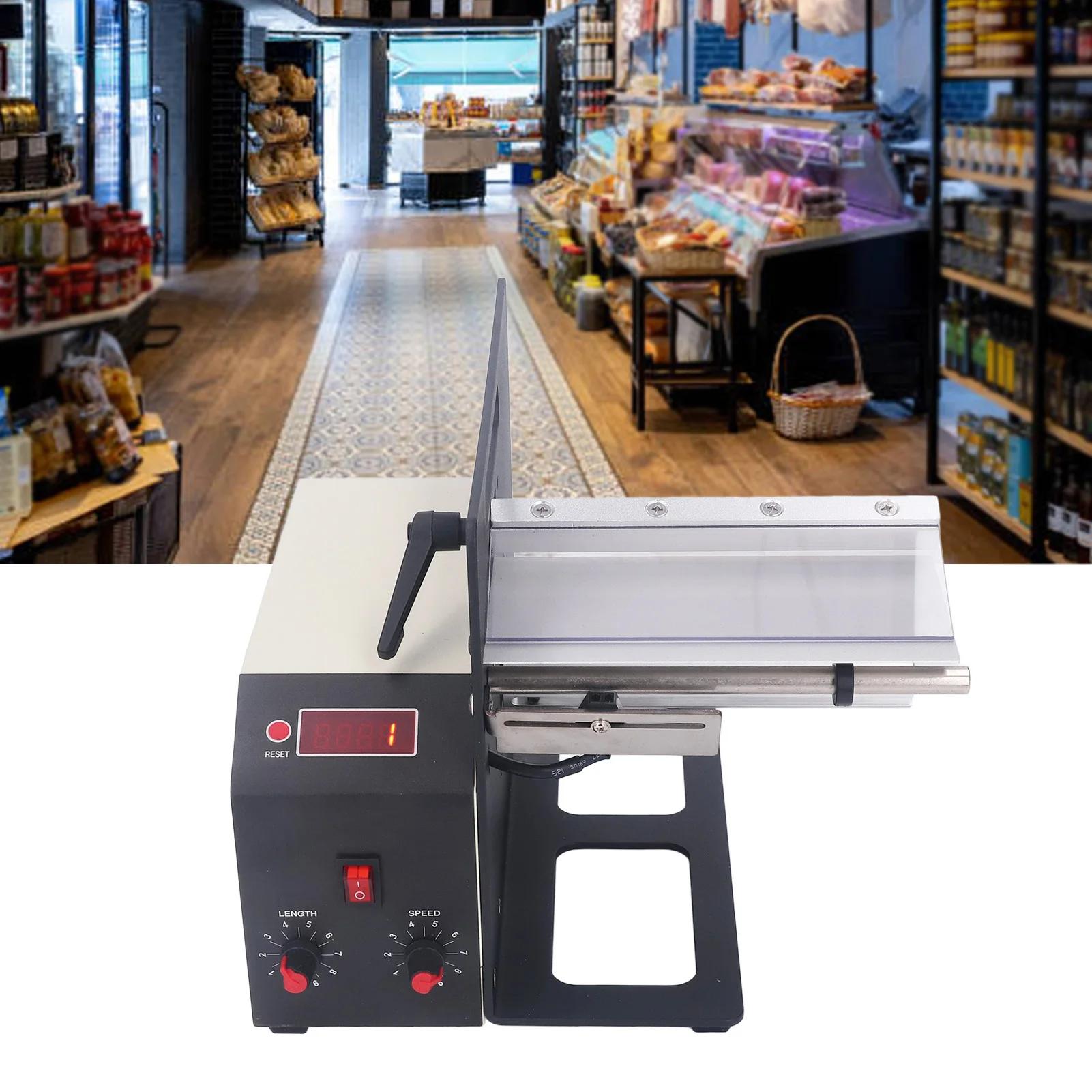 Automatic Label Dispenser 4-160mm Width Automatic Label Stripper  Digital Display Quick Separation Label Stripper Machine EU 220VAC