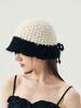 Olinkeompeulliteu Poodle Bucket Hat (Ivory & Black)