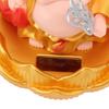 Solar Buddha Statue Solar Nodding Maitreya Car Ornament Decoration Shaking Head Toy for Wealth and Fortune