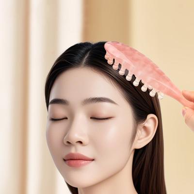 Scalp Relaxation Massage Comb Massage Body Face Lifting Eye SPA Massage Plate Resin Multi-functional Scraper Tool Men Woman