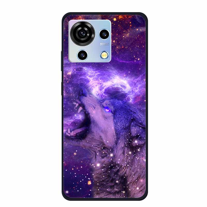 For ZTE V50 Vita Phone Case TPU Soft Back Cover Cartoon Luxury Silicone Phone Cases for ZTE Blade V40 V 40 50 Vita Animal Funda