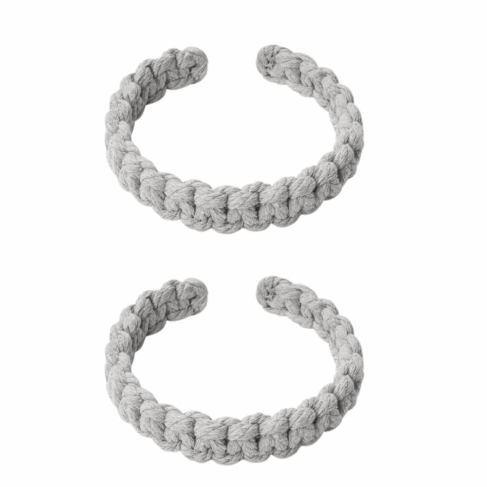 2Pcs Handwoven Curtain Holdback Vintage Curtain Holder Modern Curtain Tie Rope  Living Room