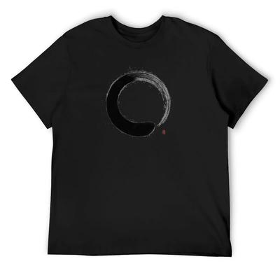 Ensō Splash T-Shirt Plain Man T Shirt Croswit Shirt Man Black T-shirts for Men