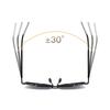 aoron Half-frame Square Sunglasses Men's Polarized Sunglasses Driving Night Vision Glasses