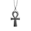Geometric Cross Pendant Necklace With Alloy Chain For Men And Women Stylish Jewelry