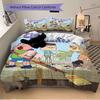 3Pcs Optimist'S Journey Through Chaos Bedding Set Quilt Cover Pillowcase Home Christmas Xmas Halloween Gift 1 Duvet Cover 2 Pillowcase M924231