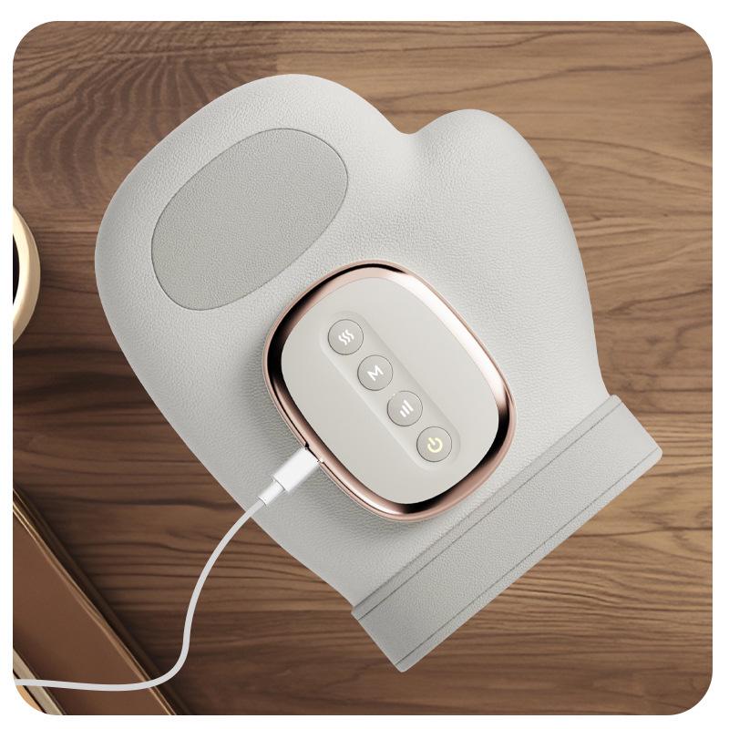Electric Hand Massager with Air Pressure & Heat Therapy for Fingers and Wrists