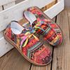 Women's Plus Size Graffiti Lace-Up Flat Shoes New Autumn Euro-American Fashion Versatile Casual