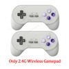 2/1PCS 2.4G Wireless Game Controller for DATA FROG SF2000 3.5” Retro Handheld Game Console Wireless Gamepad Gaming Accessories
