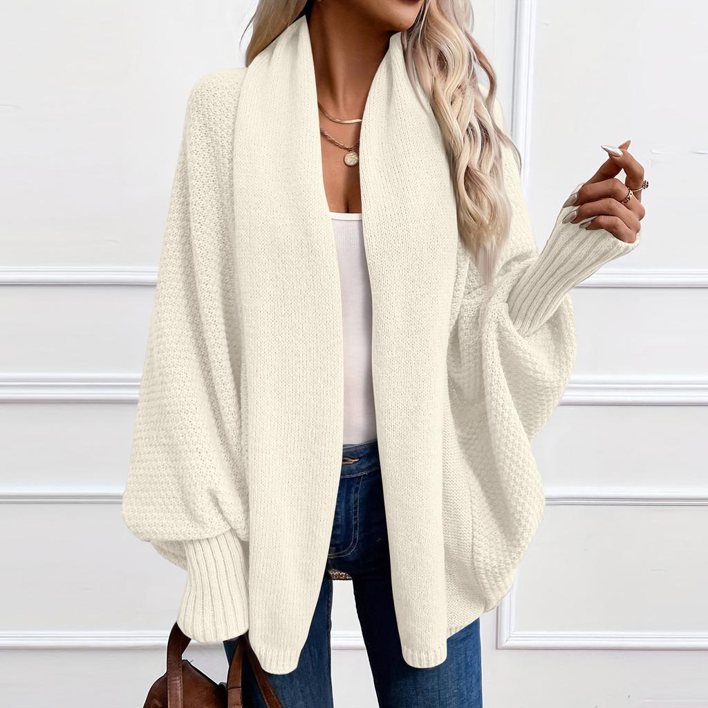 Womens Oversized Cardigan Sweaters Open Front Knit Casual Long  Sleeve Fall Sweater Coats