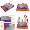 Stripes Pet Bed Cushion With Soft Material For Dogs And Cats All Seasons