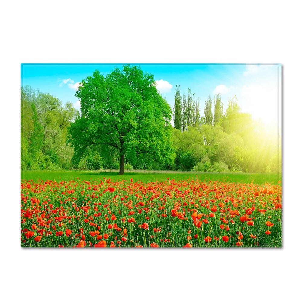 Scenic Carpet Feather Wind Bedroom Floor Mat