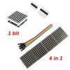 MAX7219 Dot Matrix Module 4 in 1 LED Display Modules Drive With 5 Pin Wires For Arduino Raspberry Pi