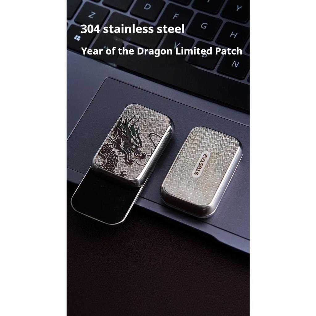 EDC Slider Meccanico Carta Push Magnetica Allevia Stress Giocattolo Antistress Metallo Mini Fidget Giocattoli per Adulti