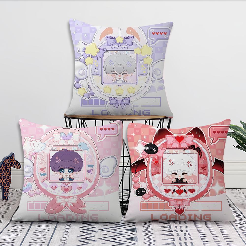 Love and Deepspace Merry virtual pet cushion cover Pillow Cover Decoration Room Home Sofa living Office Car Nordic Simplicity