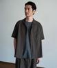 BLANKROOM Lead Half Shirt_Brown