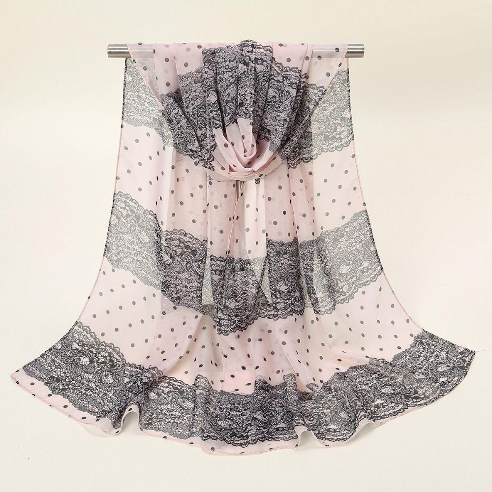 Soft Chiffon Scarf Floral Printing Shawl Silk New Wrap Hijab