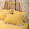 French Lace Pillowcase Washed Ice Silk Pillowcase Double Pillowcase 48x74 One Pair