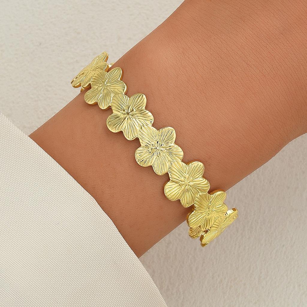 Punk Bracelet For Women 2026 Girls Bracelets & Bangles Set Simple Large Chain Bracelet Hand Ring Fashion Jewelry Accessories New