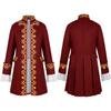 Ages Print Middle Prince Cosplay Costume Coat Halloween Party Performance Stage
