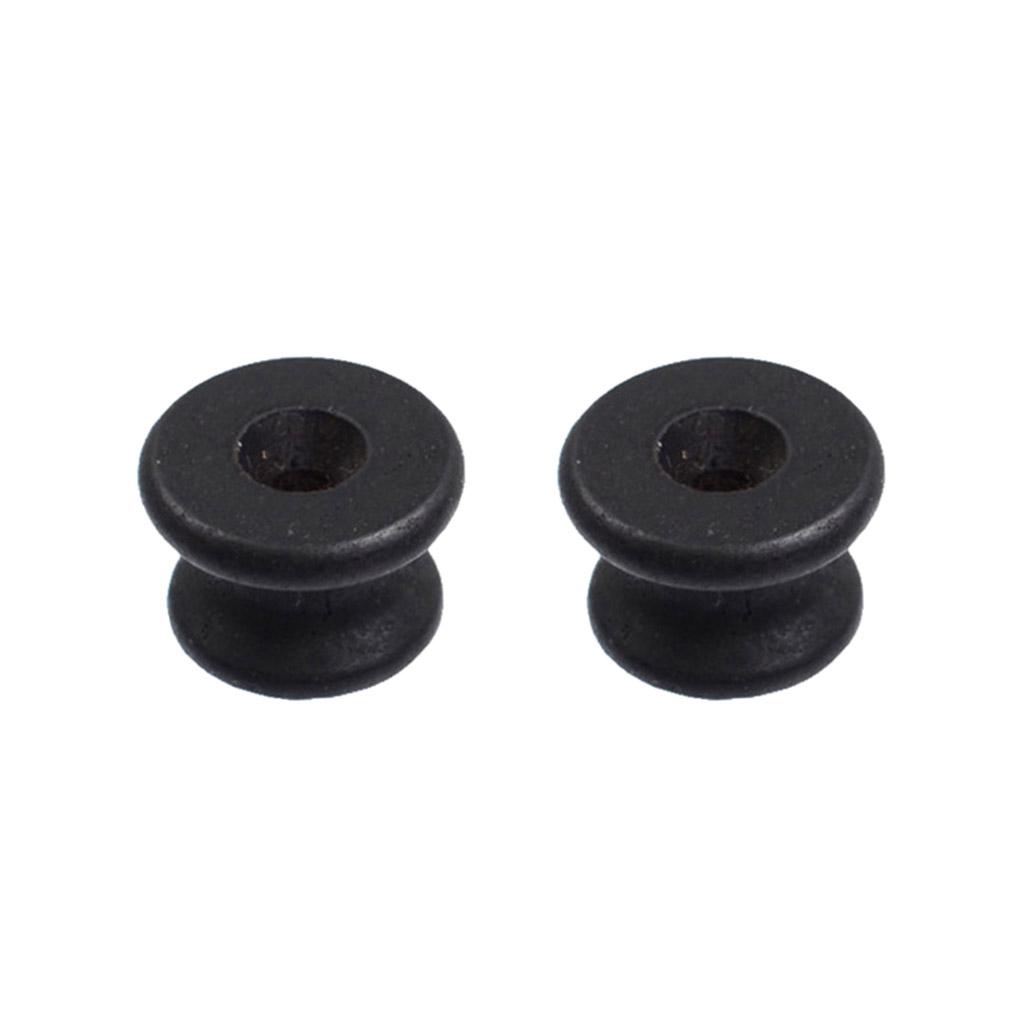 Buy 2pcs Ebony Guitar Strap Button Endpin Lock for Accessories at