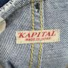 KAPITAL Made In Japan Nouvelle Denim Saruel Pants 2 Wash Blue Men's Used