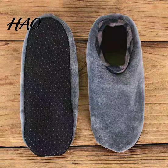 Winter Socks Short Thick Cozy Wear Tube Non-slip Foot Cover Women Keep Warm Soft Men Coral Fleece for Indoor Outdoor Clothing Accessories