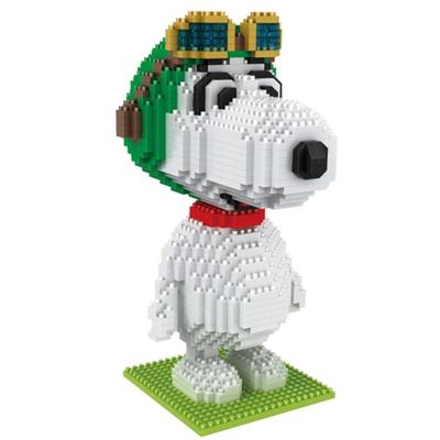 Comics Nanoblock - Large Puppy Pilot, Large Puppy Pilot, Korean Popular Toys