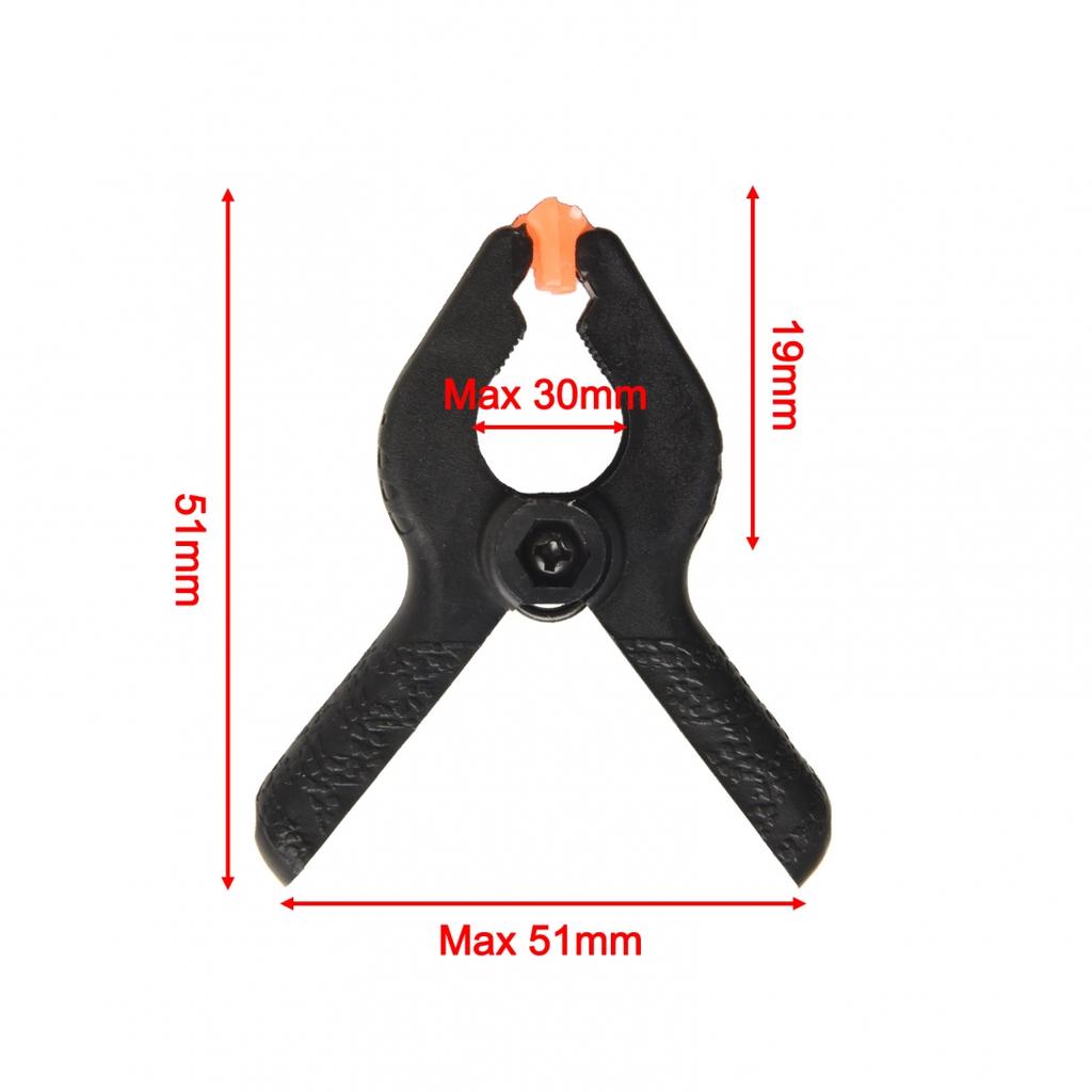 10x 2 morsetti a molla in plastica per bancarelle del mercato, clip resistenti, teli per teloni, nuovi