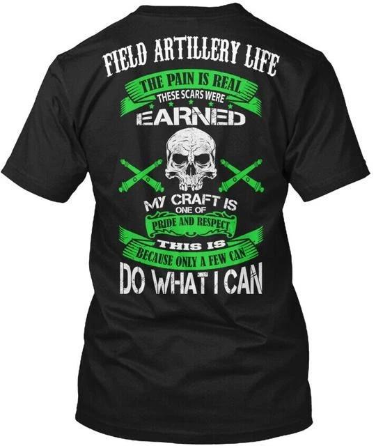 Field Artillery Respect T-shirt Made in the USA Size S to 5XL XL