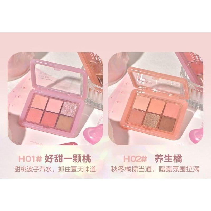 HOLD LIVE - 6 Color Eyeshadow - Sweet Lychee