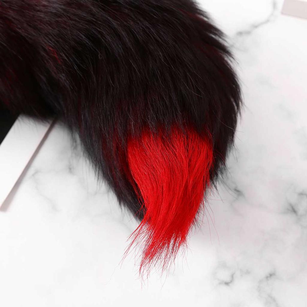 Frauen Erotische Cosplay Sex Kostüm Set Schwanz Metall Anal Butt Plug Spielzeug mit Faux Pelz Tier Ohren Stirnband Erwachsene Sex spiel