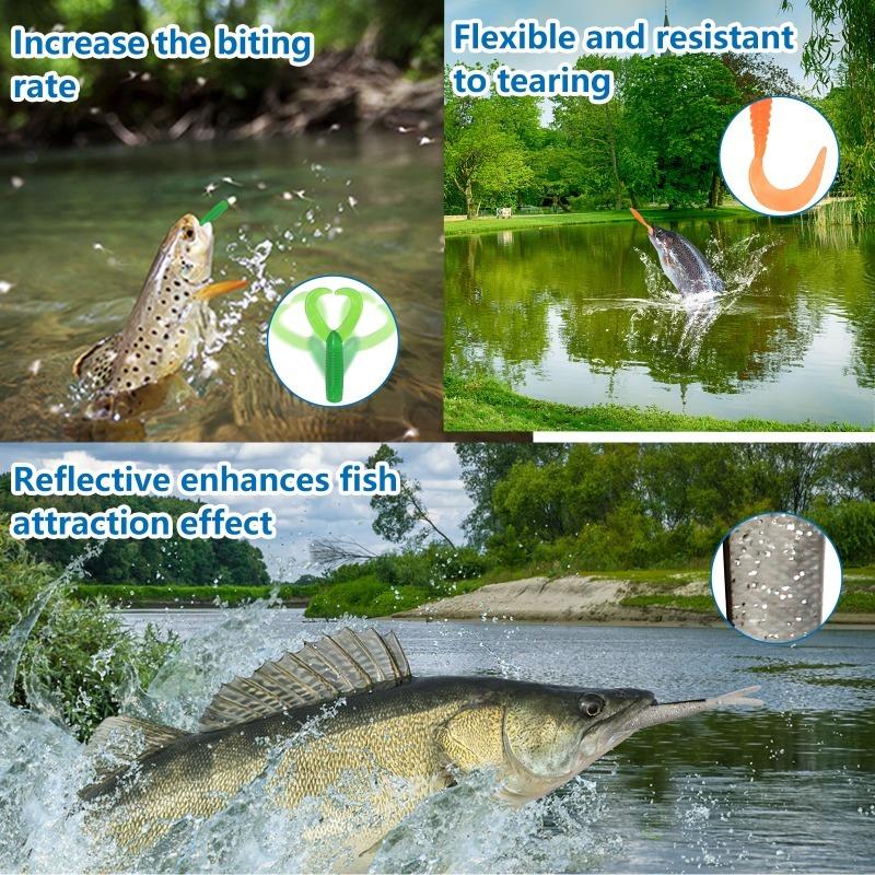 24pc fishing bait set gift box Christmas countdown fishing gear set gift Christmas bait themed fishing enthusiast gift box