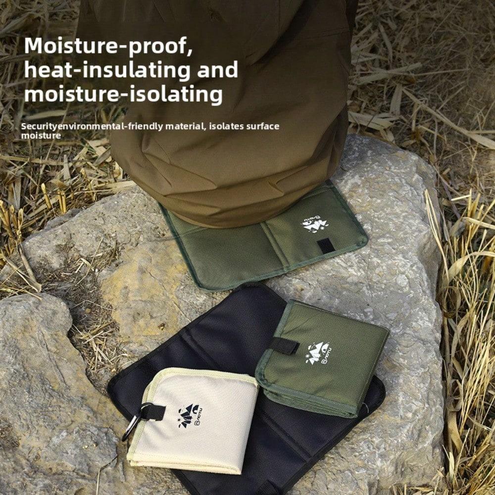 Outdoor camping folding portable seat cushion Park lawn moisture-proof mat Hiking mountaineering floor mat Chair seat cushion Picnic mat